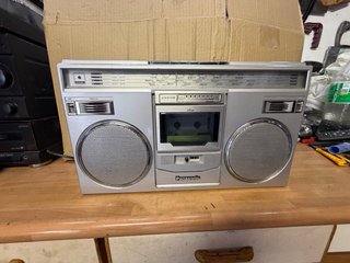 Radio Cassette Panasonic Años 80