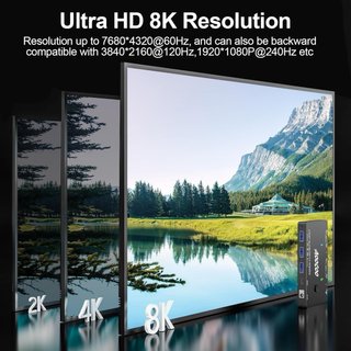 NUEVO! Conmutador KVM HDMI 2.1 8K 60Hz