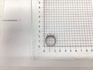 sello oro 18k con diamante de laboratorio