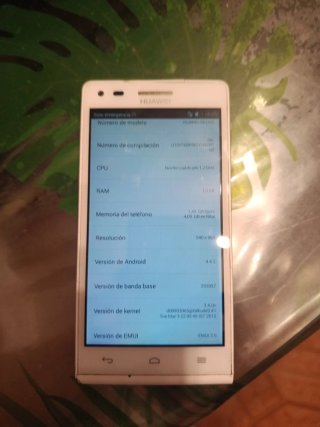 Telefono Huawei G6-U10 Bianco