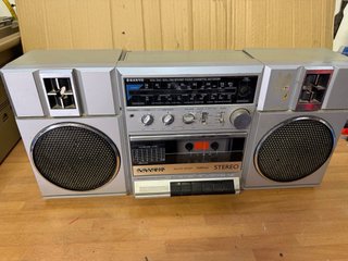 Radio Casete Sanyo Antigua