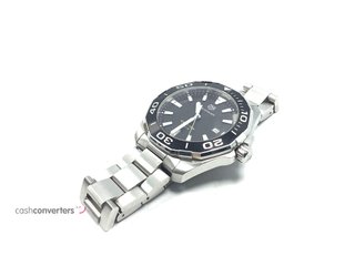 reloj pulsera premium unisex tag heuer aquaracer 300m cuarzo 45mm (way101a)