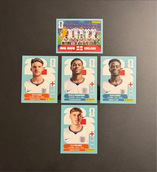 Cromos Inglaterra Mundial 2026 Panini