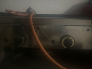 Plancha de gas para cocinar