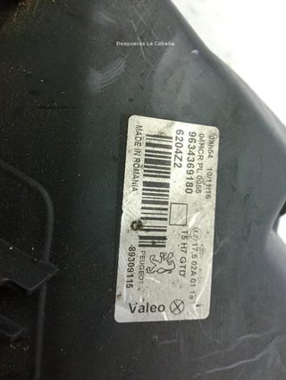 22075833 faro izquierdo peugeot 307 (3a/c)
