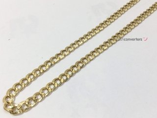 cadena oro 18k 30cm