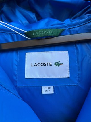 Abrigo Lacoste Original Colorblock