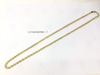 cadena oro 18k 30cm