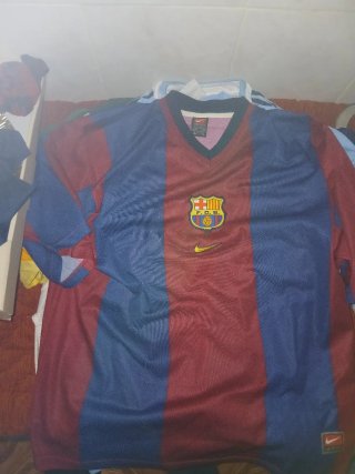 Camisetas FC Barcelona 98/99 Nike Talla XL
