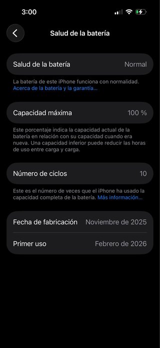 iPhone 16 Negro Nuevo