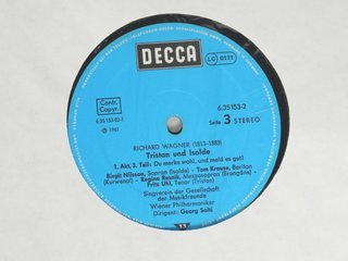 CAJA CON 5 DISCOS DE VINILO - TRISTAN E ISOLDA