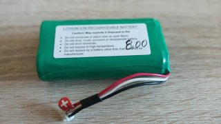 Batería Varta ICR 18650-22 FC 7.2V 2.2Ah