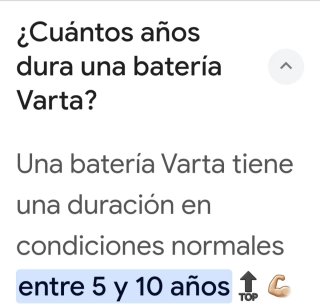 Batería Varta ICR 18650-22 FC 7.2V 2.2Ah