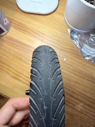 Rueda trasera Xiaomi con disco de freno