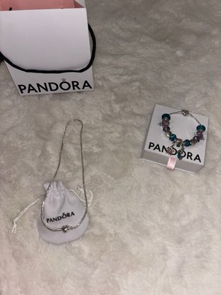 Conjunto Pandora Colar e Pulseira