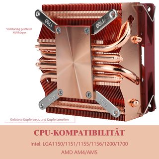Disipador CPU Thermalright AXP90-X53 Cobre