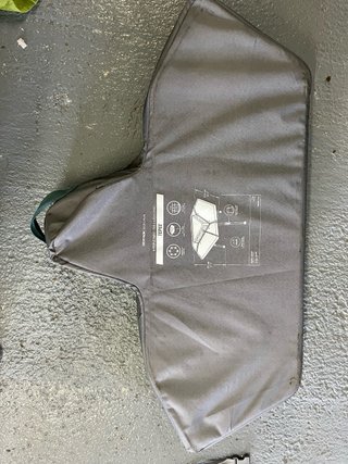Mesa hexagonal camping plegable