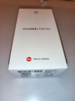Caja Original Huawei P20 Pro + Accesorios