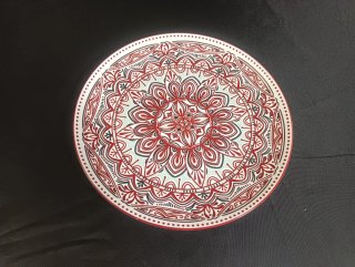Plato de cerámica mandala - NO CON INPOST