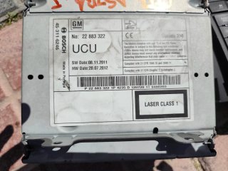 Radio CD Navegador Climatizador Opel Astra J