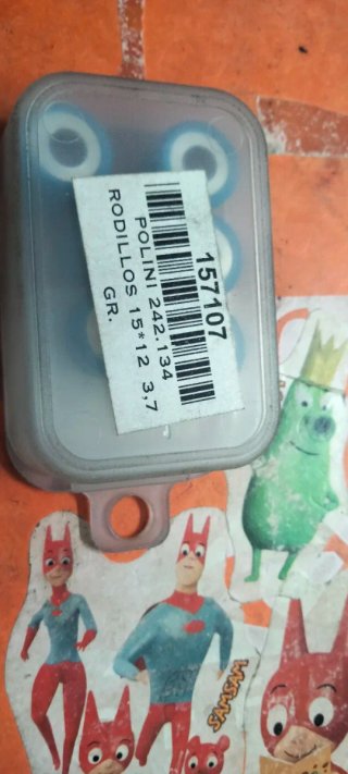Rodillos Variador Polini 15*12 3.7gr