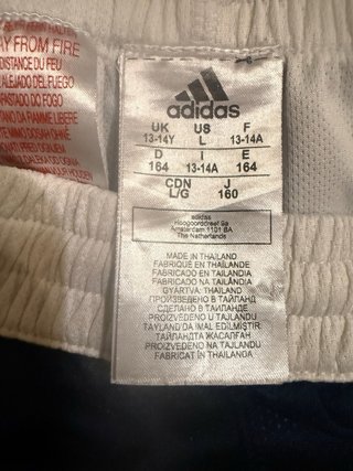 Pantaloncini Adidas Blu Taglia M