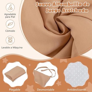 Casa de tela infantil para juego