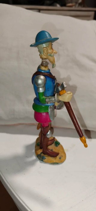 Figura Don Quijote con perro
