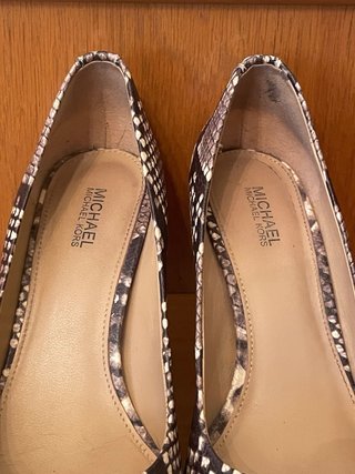 MICHAEL KORS - Zapatos tacón print serpiente 36