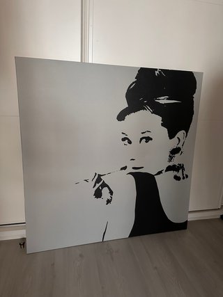 Cuadro Audrey Hepburn Vintage