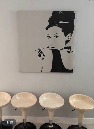 Cuadro Audrey Hepburn Vintage