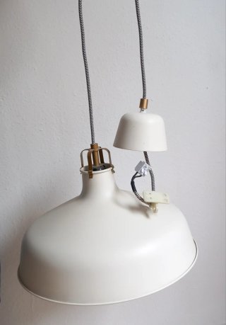 Lámpara de techo IKEA RANARP blanca
