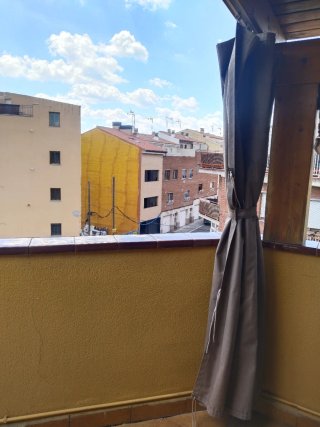 Toldos beige y marron