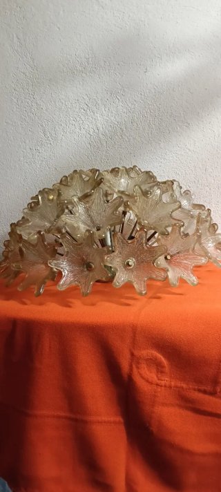 Lampadario  Venini x Veart design Paolo Venini