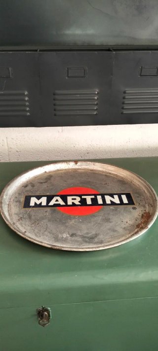 Bandeja Martini Metálica Vintage