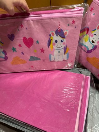 3 Cajas de almacenaje infantil