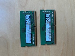 2x Samsung 8GB DDR4 2400MHz SODIMM