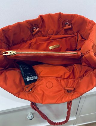 Bolso Bimba y Lola acolchado naranja