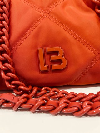 Bolso Bimba y Lola acolchado naranja