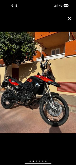 BMW F 800GS Adventure Naranja/Negra