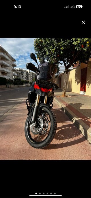 BMW F 800GS Adventure Naranja/Negra