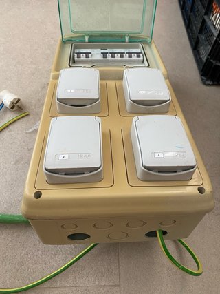 Cuadro Eléctrico Obra 4 Tomas IP65