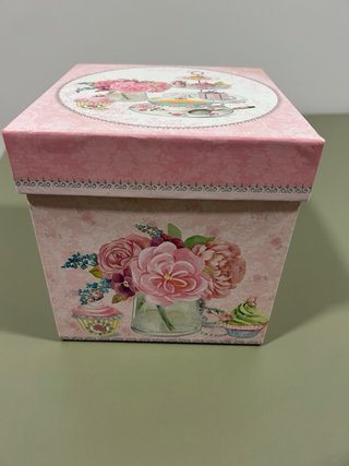 Conjunto Tetera y Taza Diseño Cupcakes