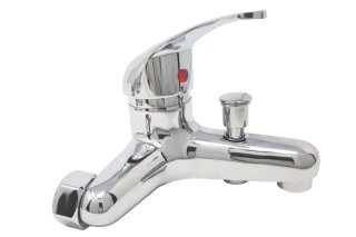 Rubinetto Vasca Bagno Grigio Silver Miscelatore