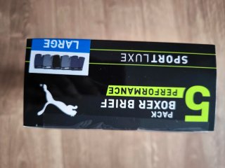 5 Boxer Briefs Puma Performance Talla L