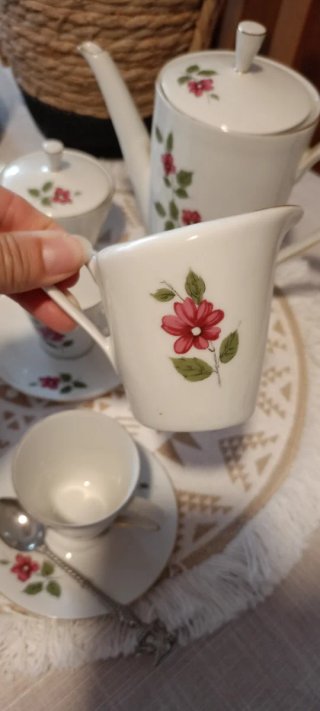 Servizio caffè Bavaria 4 tazze + zuccheriera