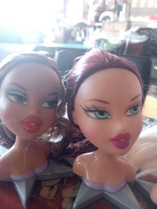 Cabezas Bratz (3 unidades)