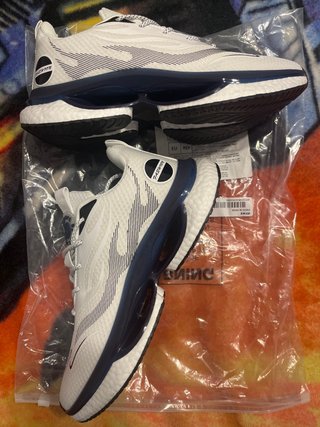 Zapatillas deportivas hombre blancas y azules