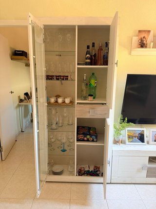 Estantería madera combinada