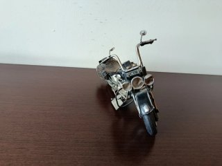 Figura Moto Estilo Custom Metal